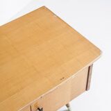 Vintage low sideboard / TV cabinet (former dressing table). France, 1960s