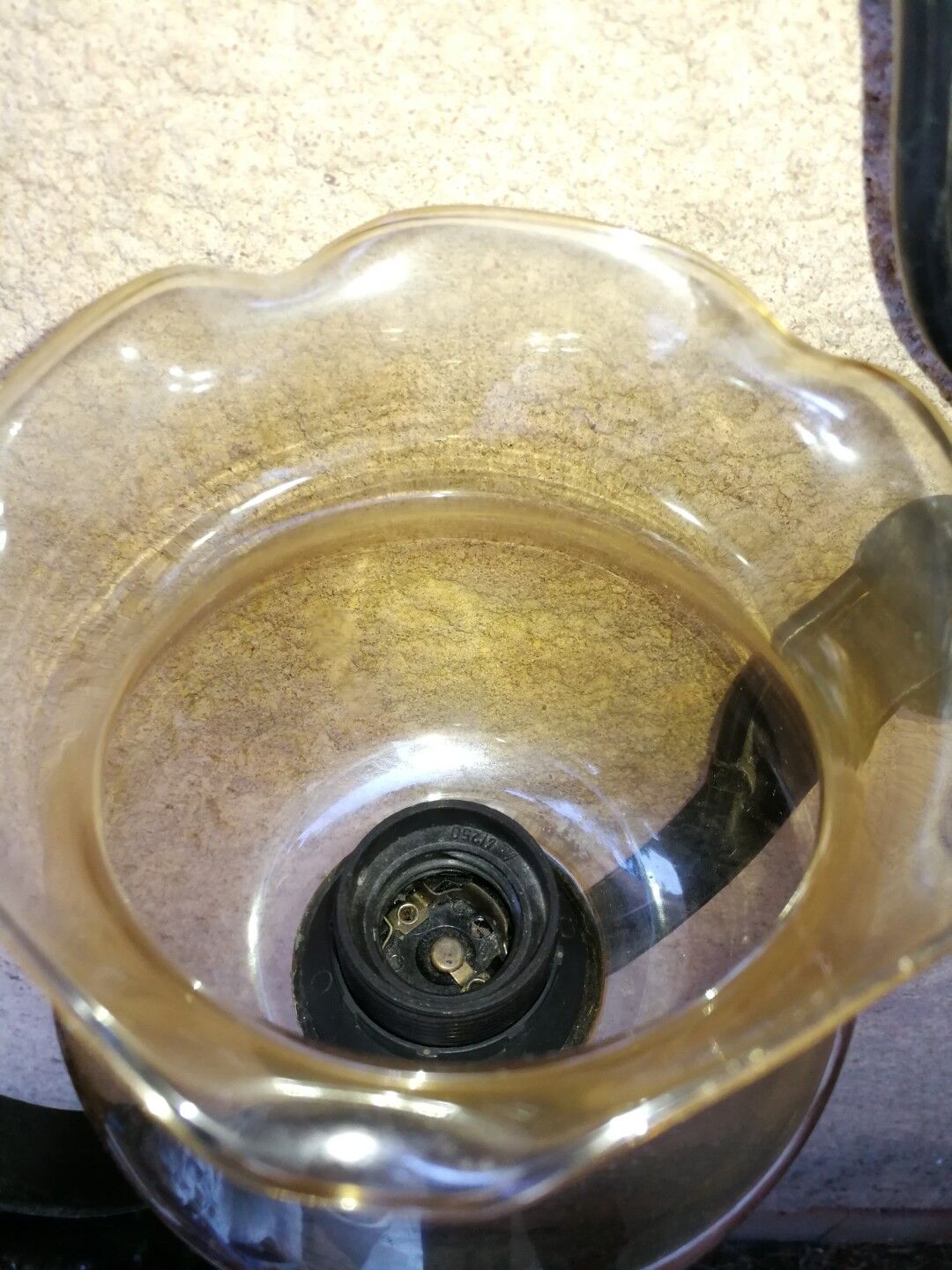 Vintage chandelier shaped lantern