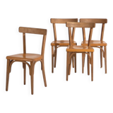 Vintage Bentwood Chairs (c.1940). Set of 4 pieces #1