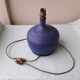 Blue lamp base Ludovic