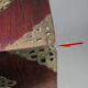 Very large Chinese wooden jewelry box adorned with jade plates