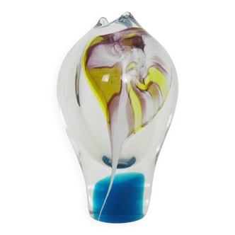 Jiri Hajek Crystalex Novy Bor Vase. Czechoslovakia 1970