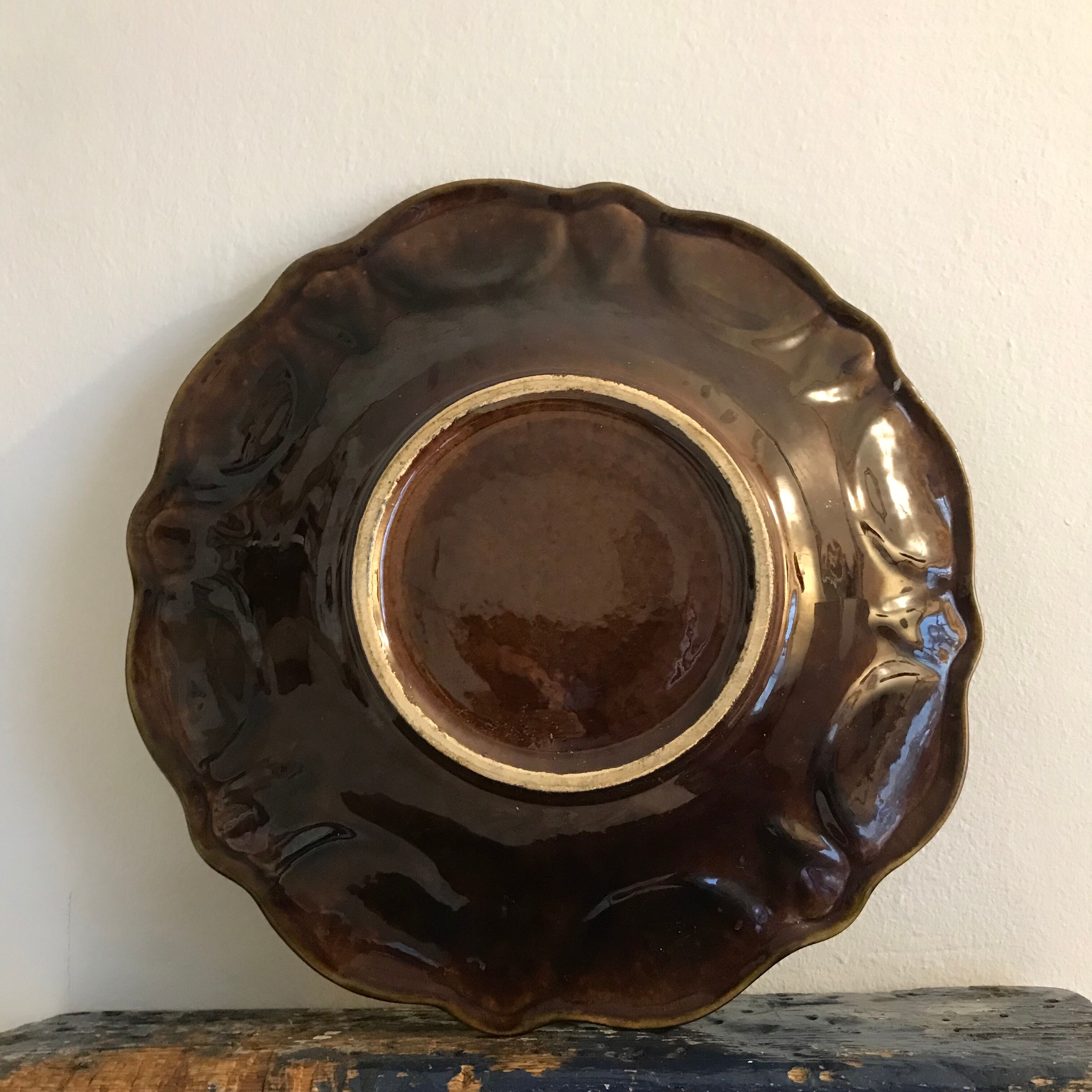 Large flower dish