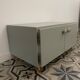 Antique low furniture restyled on wheels