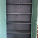 Green grey cabinet