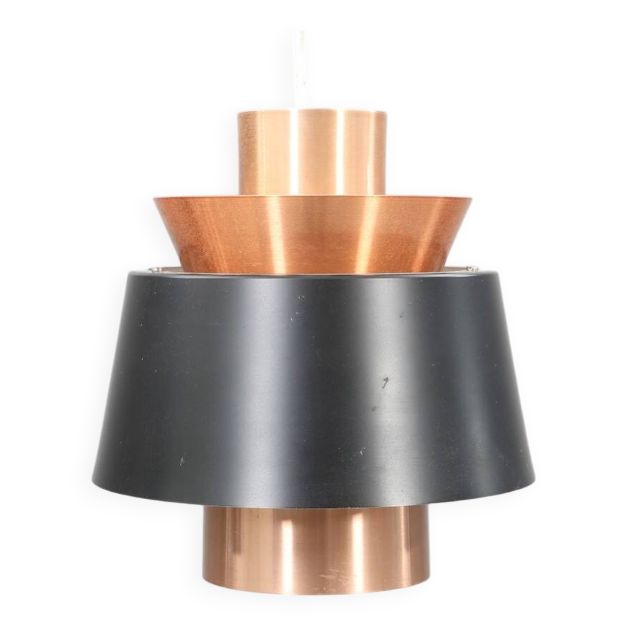 Jorn Utzon JU1 pendant light in copper