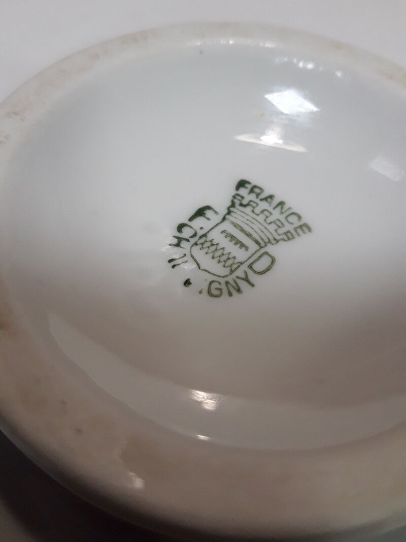 Small porcelain bowl F D Chauvigny France