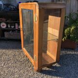 Solid mahogany art deco display case circa 1930