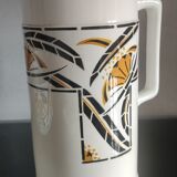 Art Deco toilet set Digoin Sarreguemines