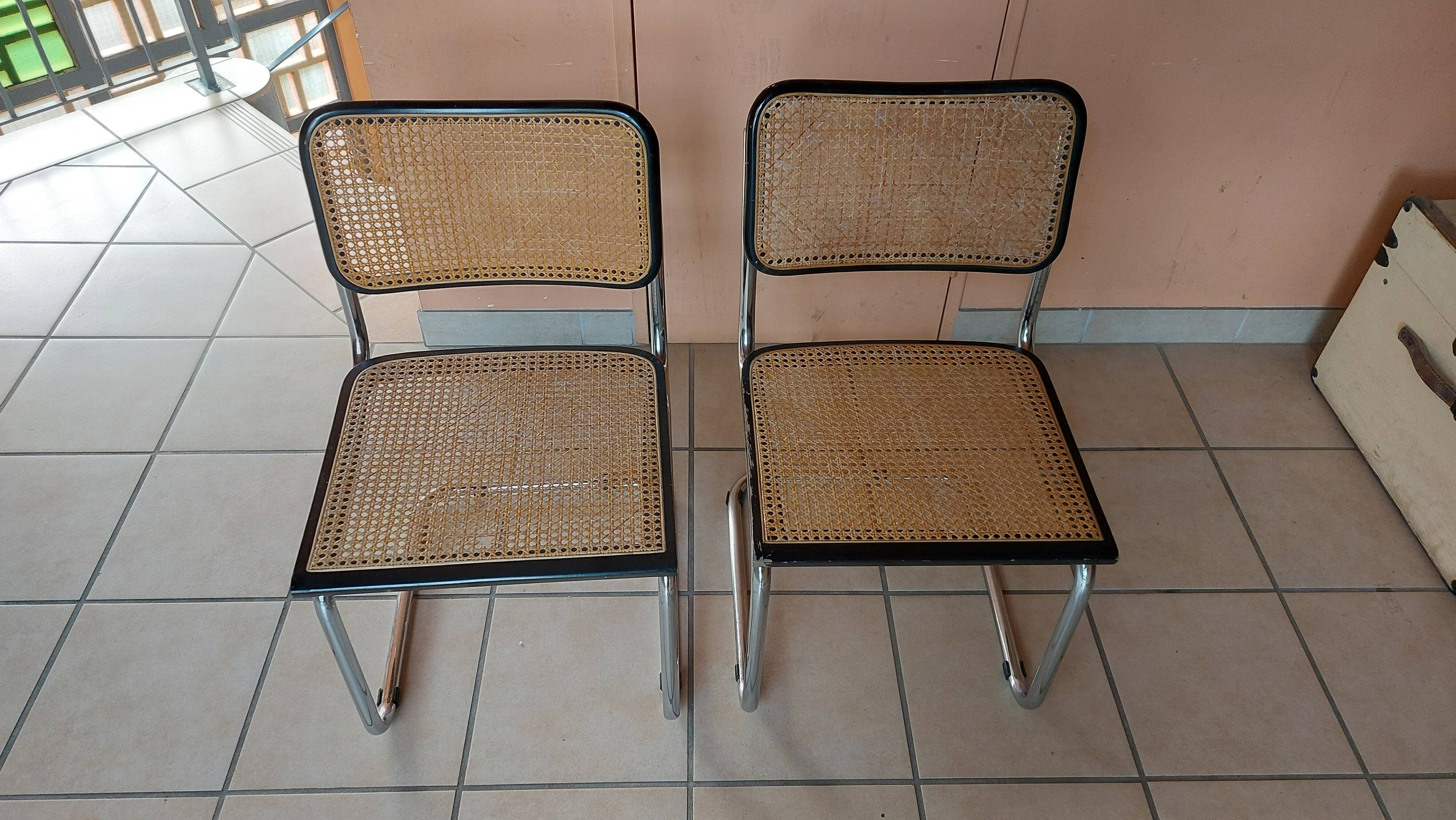 Pair of B32 chairs