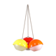 Set of 3 Space Age Pendant Lamps