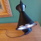Vintage 80'S lamp with diabolo lampshade, made in Italy
