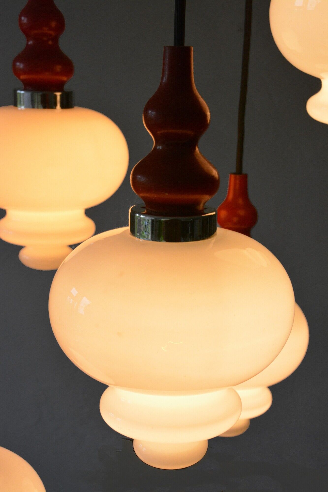 Cascade hanging lamp, 70s