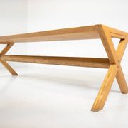 Set of 12 Monk dining chairs by Afra & Tobia Scarpa for Molteni, 1970s.