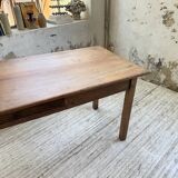 Table de ferme en cerisier