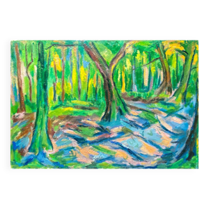 Tableau ''bois de vincennes''