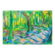 Painting "bois de vincennes" hst m. guetta-fattal (1922-2009) fauvism