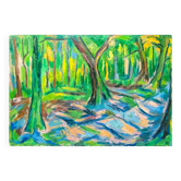 Tableau "bois de vincennes" hst m. guetta-fattal (1922-2009) fauvisme