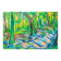 Painting "bois de vincennes" hst m. guetta-fattal (1922-2009) fauvism