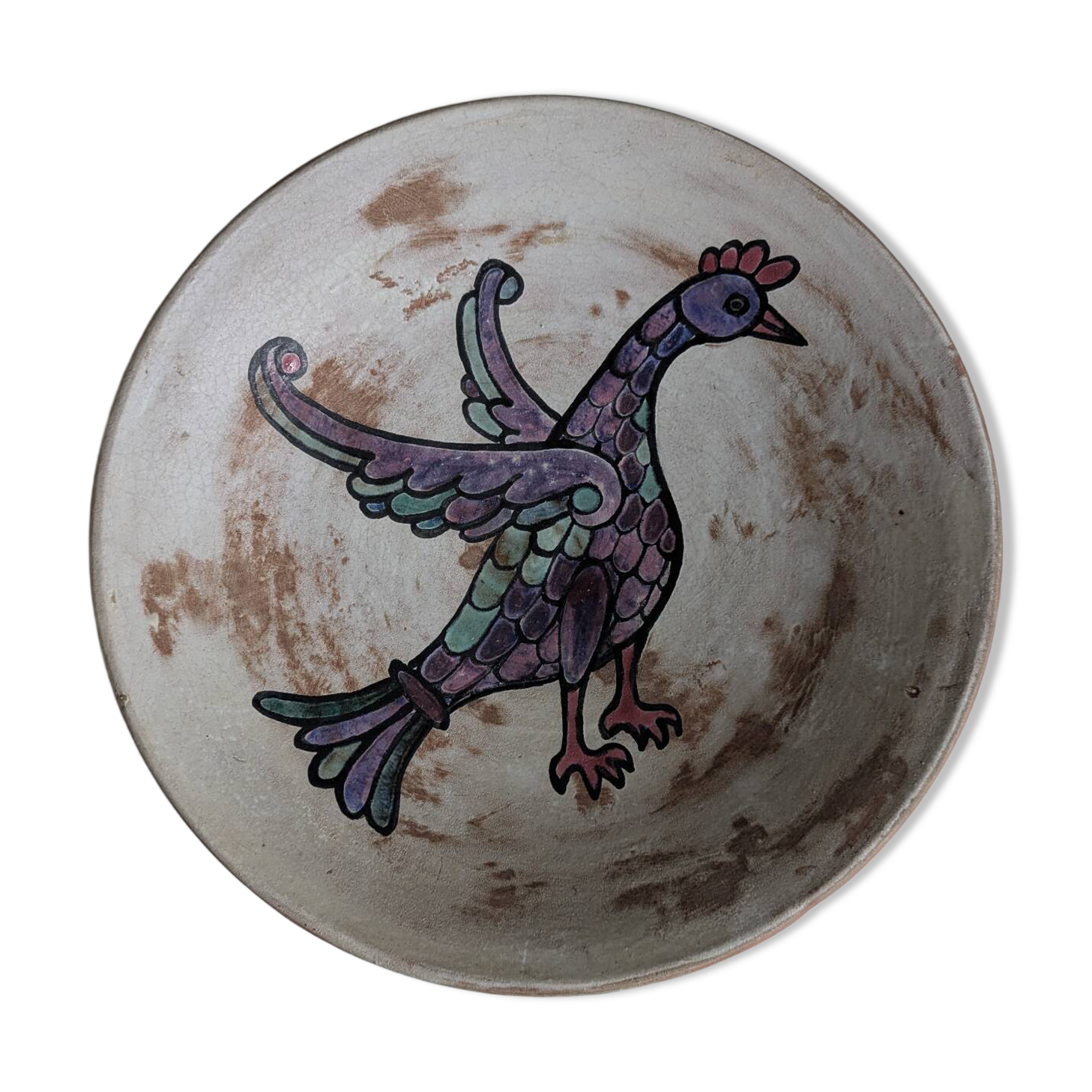 Plate "St Cannat", 1950s-60s