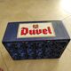 Box locker range beer bottles blue brand duvel ancien