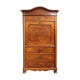 Secrétaire époque Art Nouveau en ronce de noyer