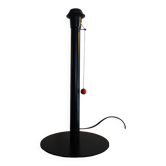 MANADE lamp base Made in France design 1980 metal / black plastic - 43.5 cm