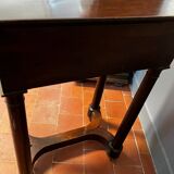 Empire period mahogany workbench