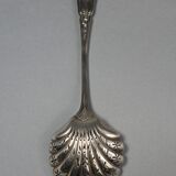 Spoon sprinkled solid silver Louis XV style hallmark neck neck circa 1900 SB