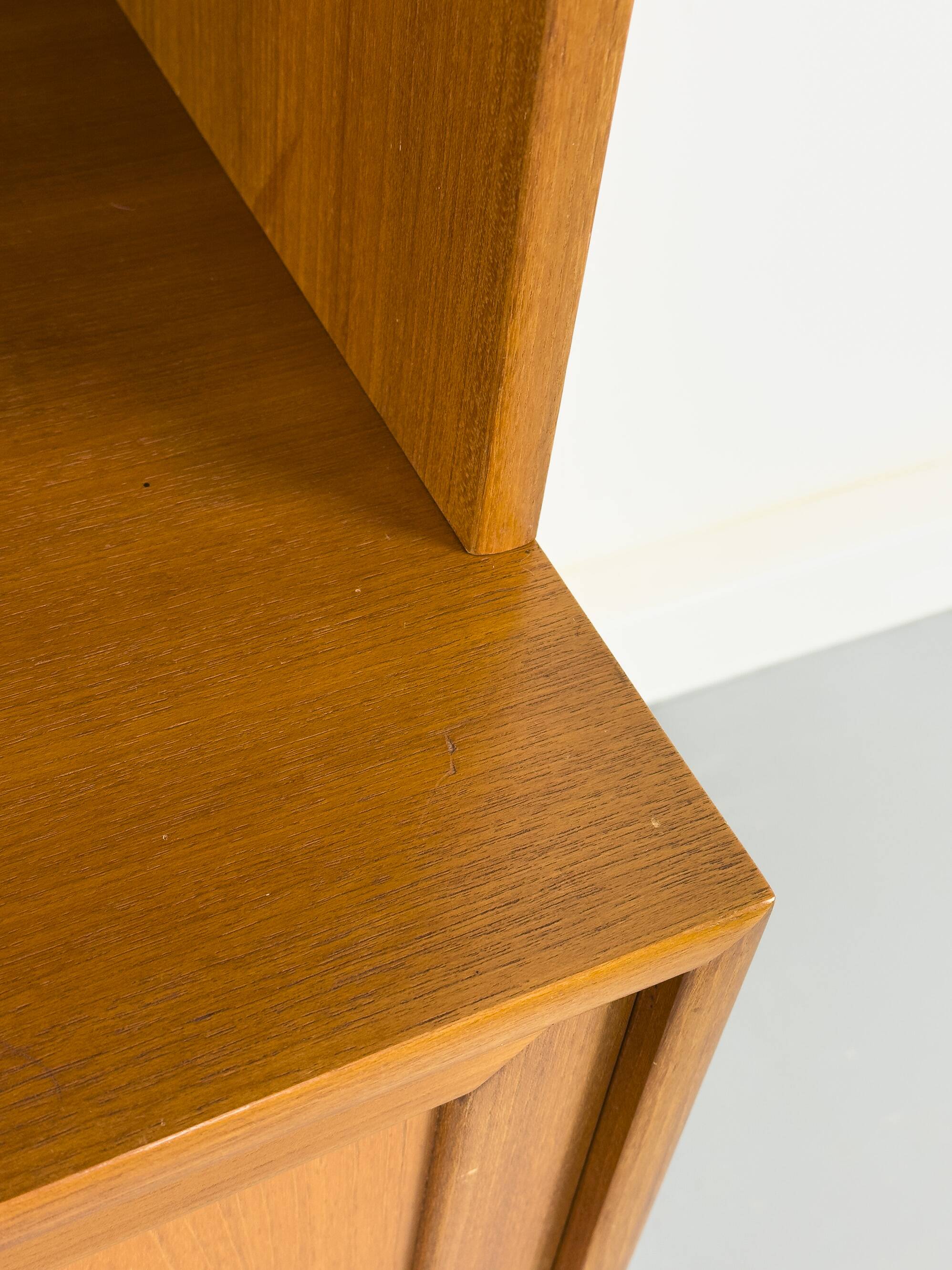 Teak bookcase from WK Möbel, 1960s