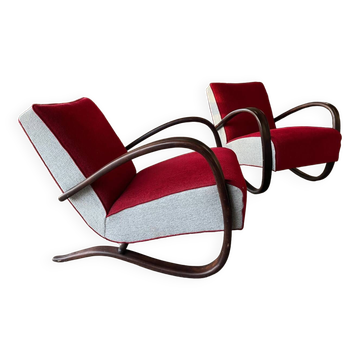 Pair of armchairs Jindrich Halabala H269