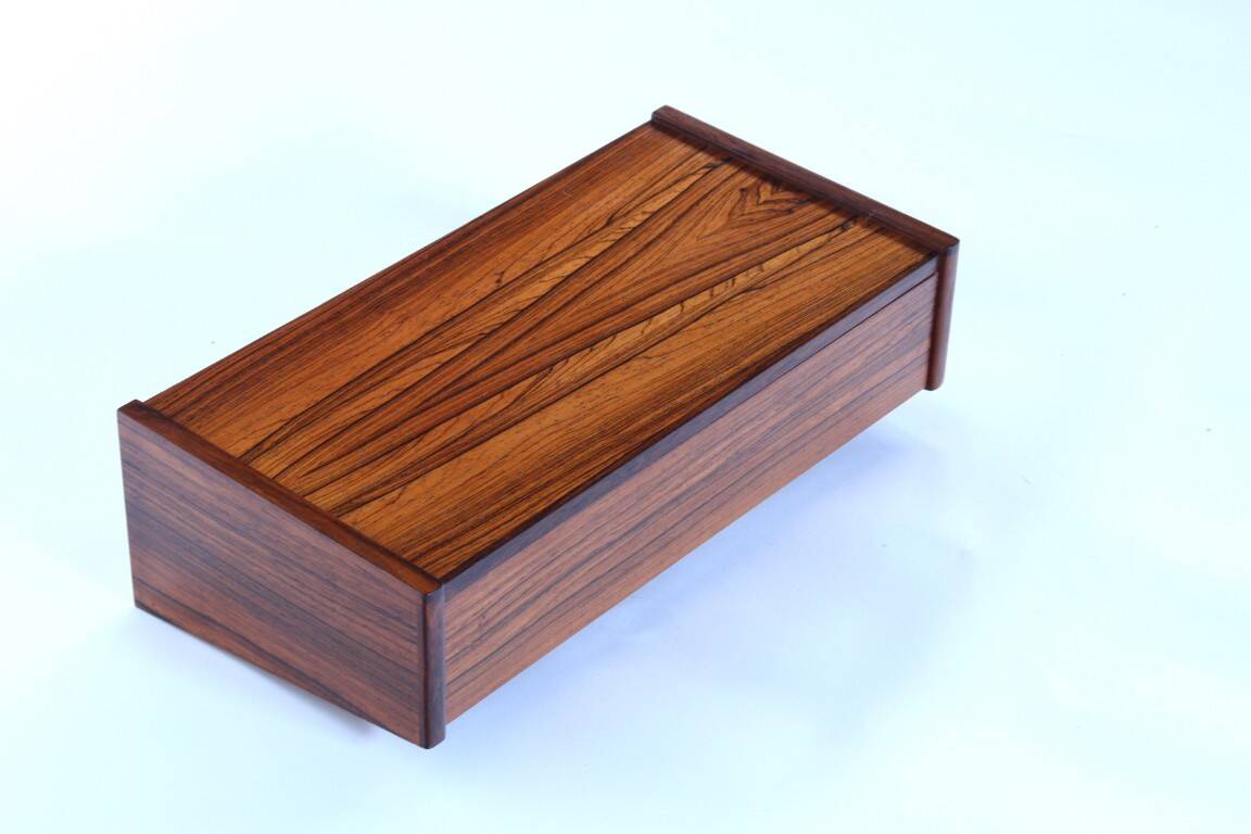 Vintage rosewood floating bedside tables. Set of two. 1960s