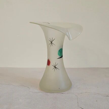 Frosted glass vase Mäser collection Vario Première