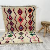 Handcrafted Moroccan Berber carpet 180 x 123 cm