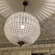 Lustre boule 60 cm Vintage