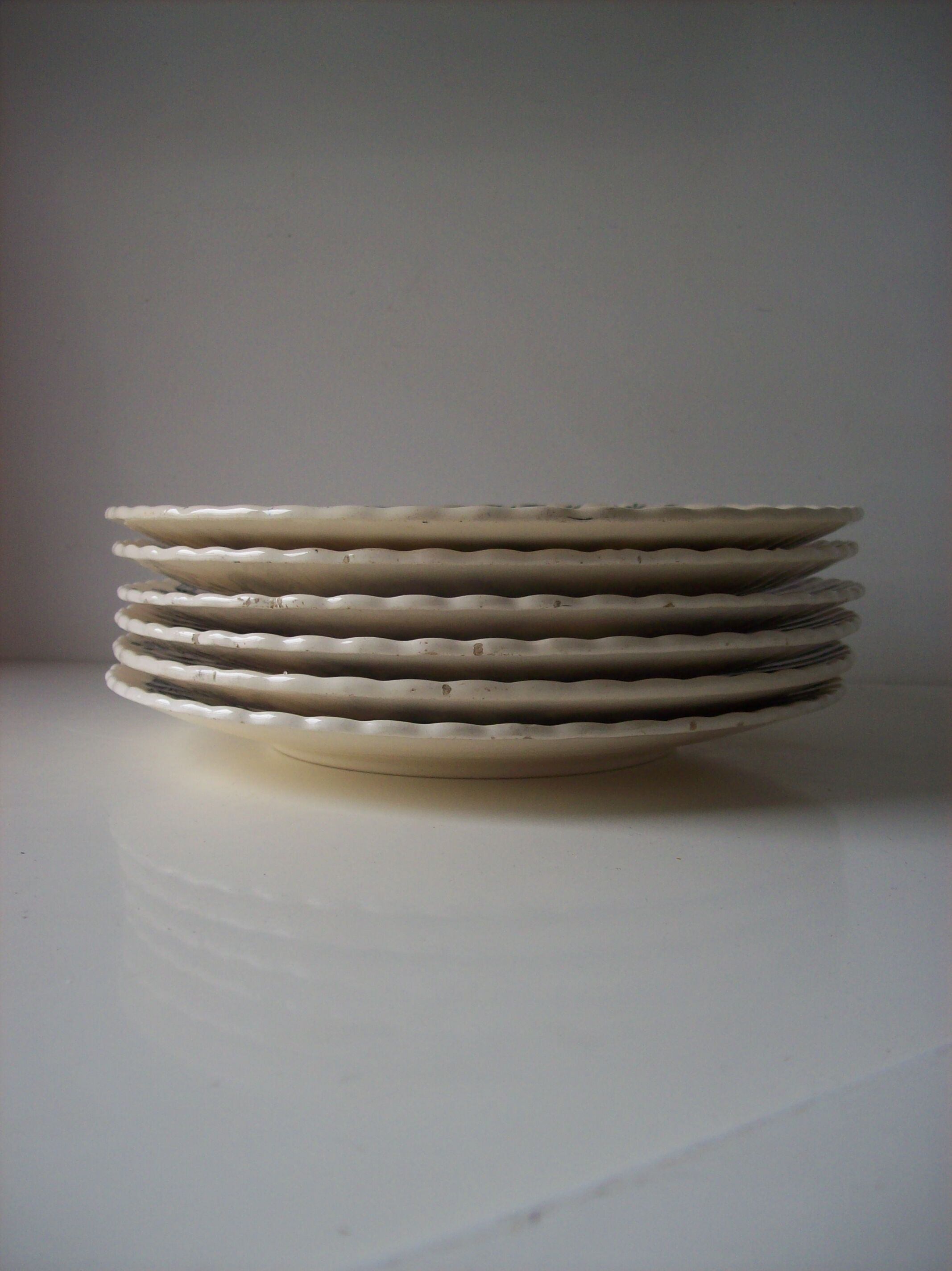 Old Longchamp plates