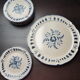 Assiettes Bretonnes avec plat