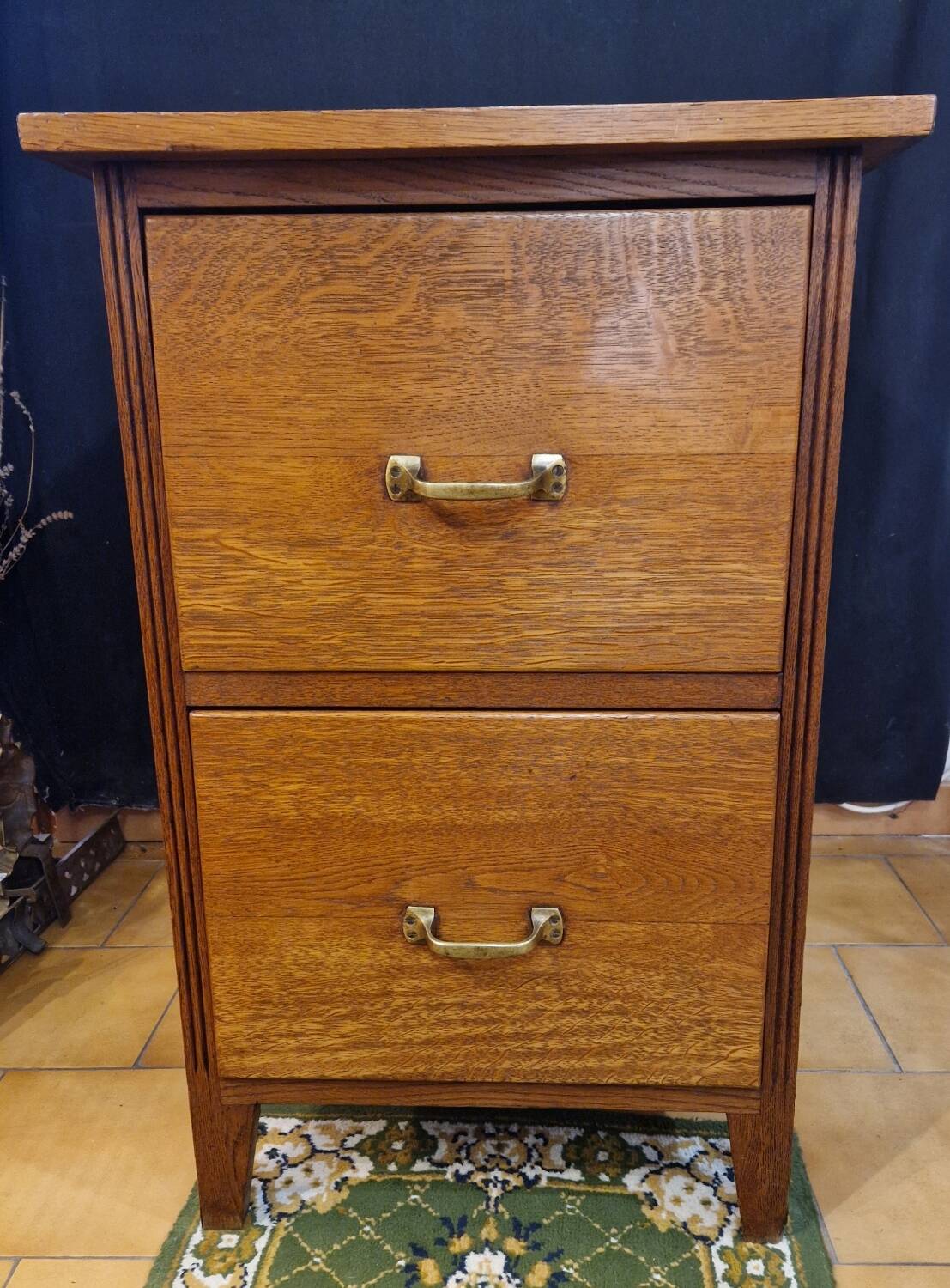 Architect's cabinet with 2 drawers