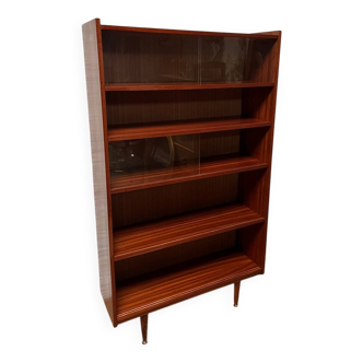 Vintage display cabinet bookcase shelf