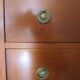 Semainier, commode style Louis Philippe en merisier