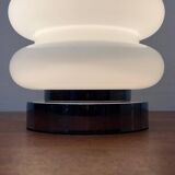 Space age glass table lamp from the mid-century by Carlo Nason for JBS, 1960s.