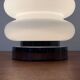 Space age glass table lamp from the mid-century by Carlo Nason for JBS, 1960s.
