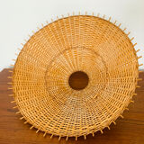 Wicker pendant lamp