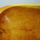Large vintage Moroccan wooden dish, bowl, or hollow