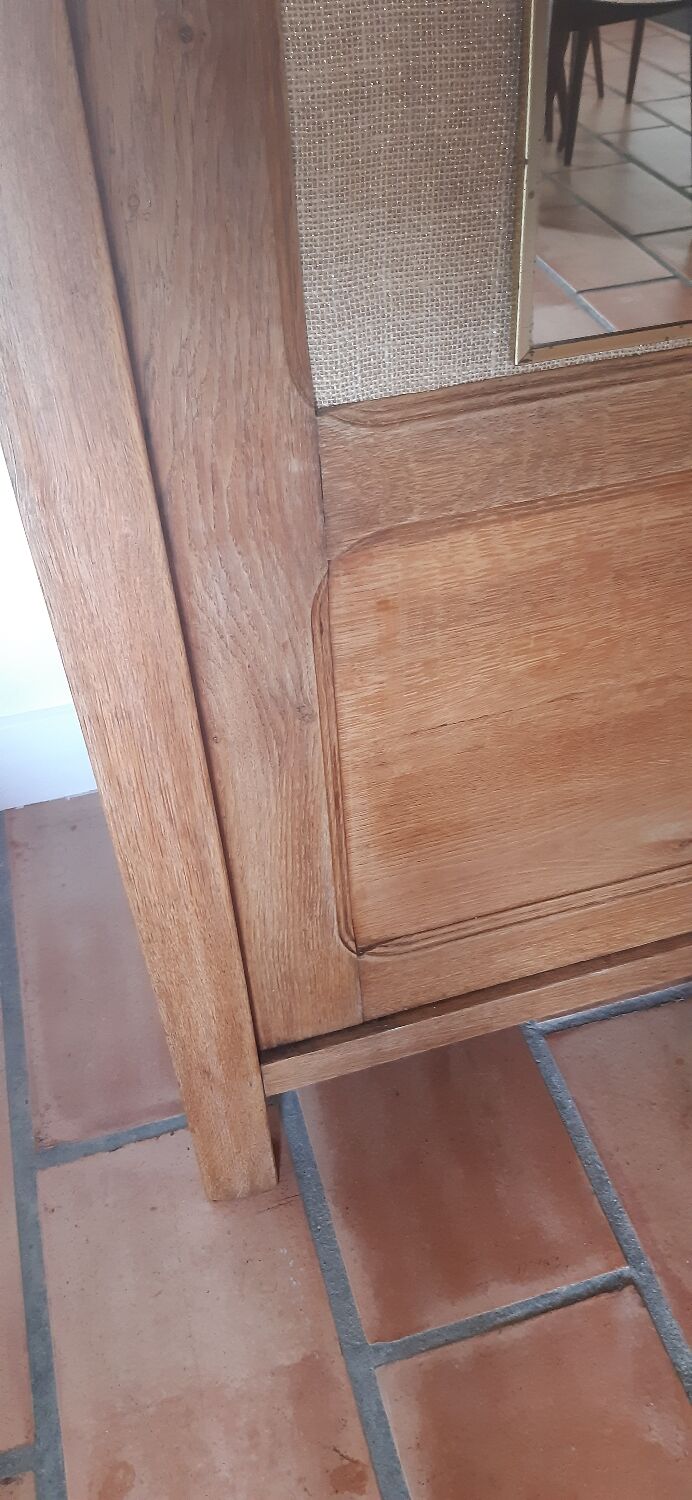 Asymmetrical wardrobe-chest of drawers