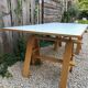 Table tréteau d'Achille Castiglioni