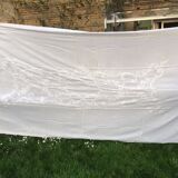 Large white ceremonial tablecloth