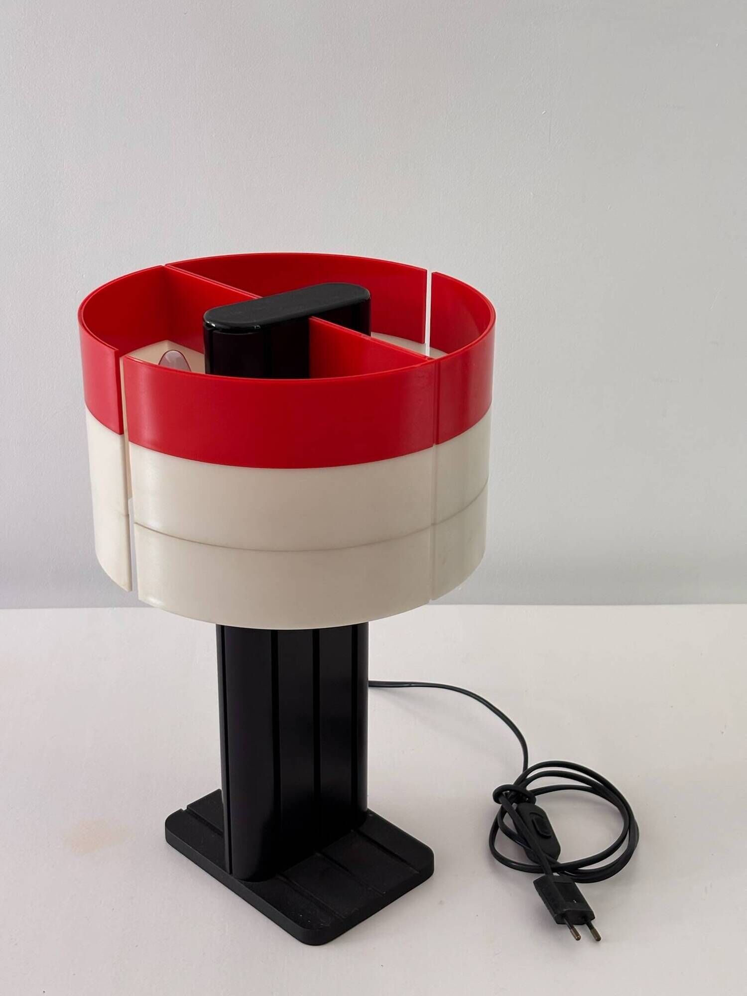 Stigram Table Lamp by Jean Pierre Vitrac for Verre Lumière France circa 19