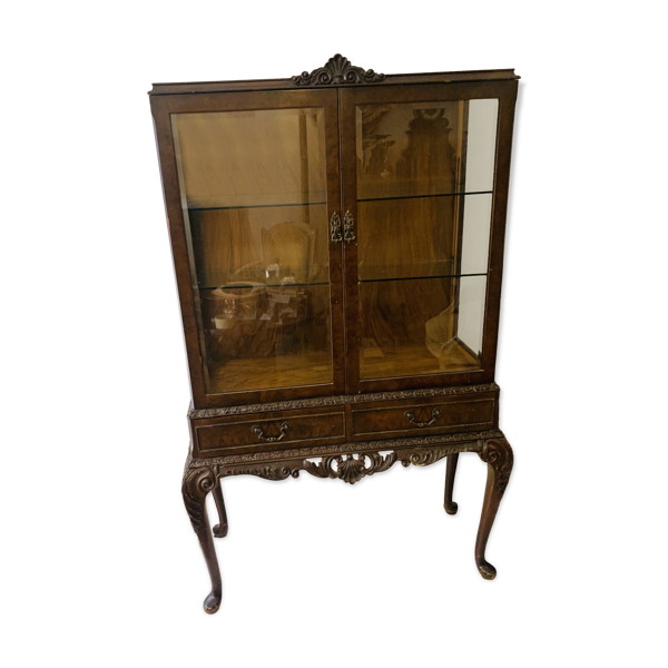 Vitrine / Bibliothèque anglaise