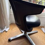 Fauteuil Steelcase I2i en cuir